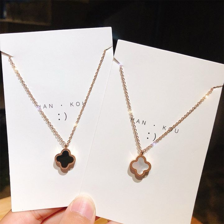 Four-Leaf Clover Necklace
